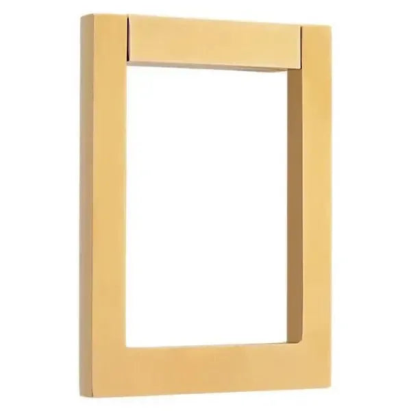 Baldwin 0183 Contemporary Door Knocker in Lifetime Satin Brass finish