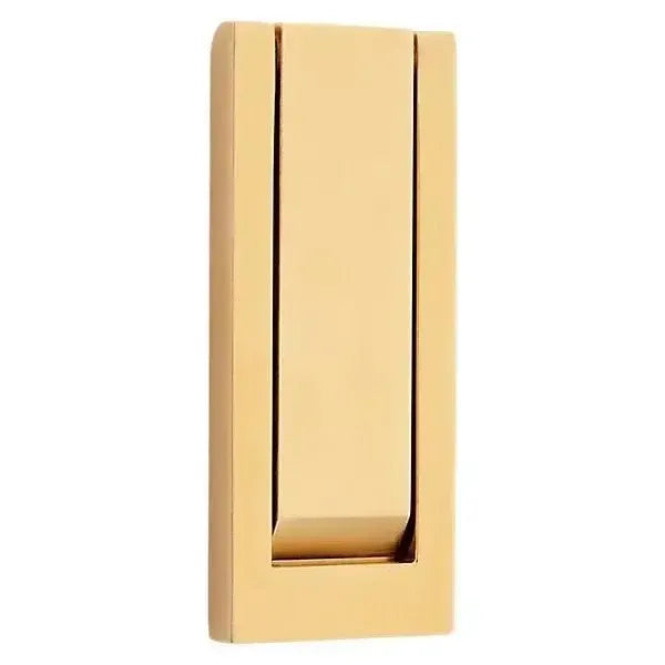 Baldwin 0184 Modern Door Knocker Lifetime Satin Brass