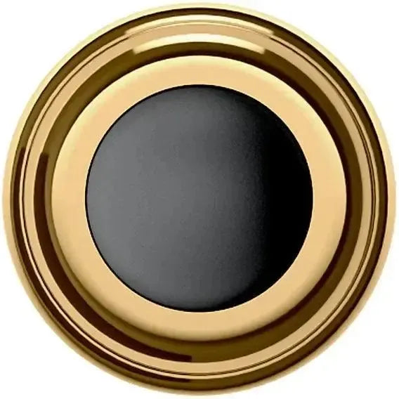 Baldwin 4015 Convex Wall Bumper in Lifetime Polished Brass finish