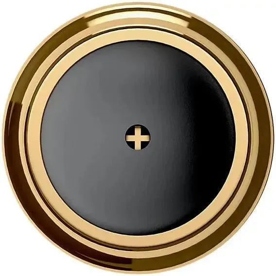 Baldwin 4252 Convex Wall Bumper in Lifetime Polished Brass finish