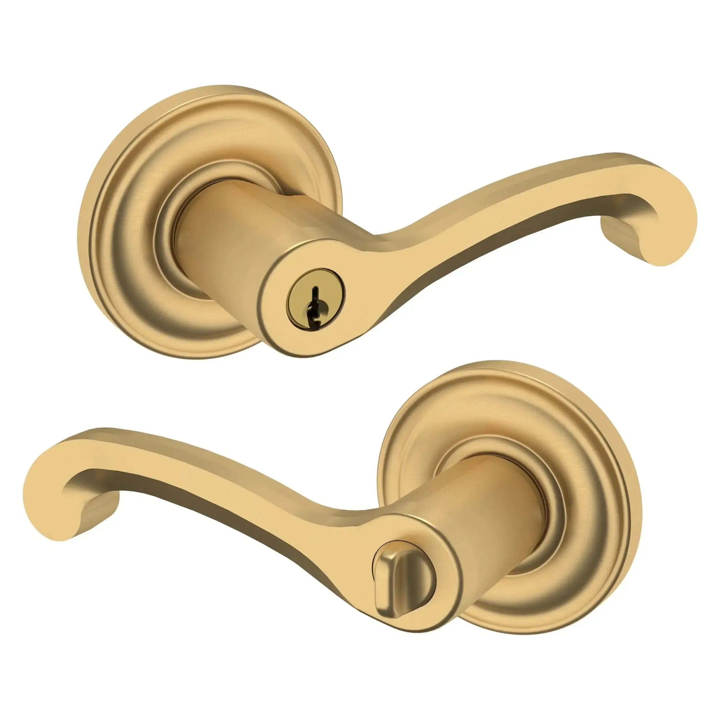 Baldwin EstateBaldwin Classic Keyed Lever with Classic Rosette in