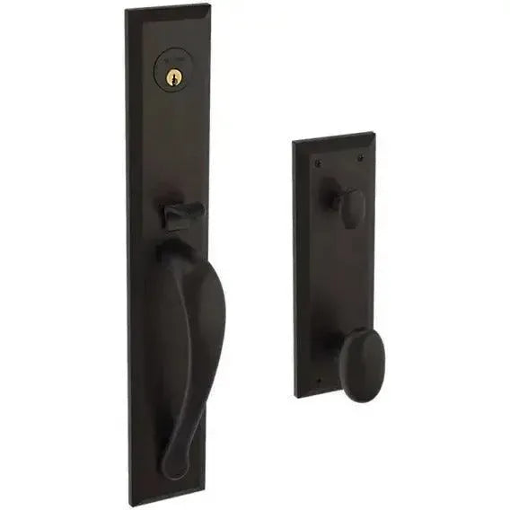Baldwin EstateBaldwin Cody Full Handleset with Interior 5024 Oval Knob in