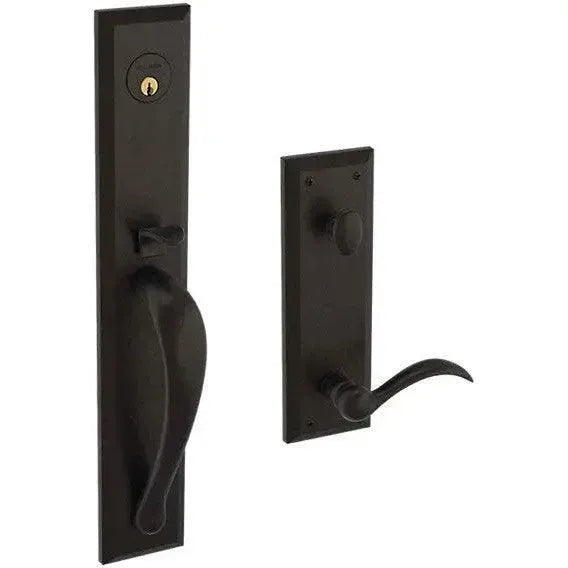 Baldwin Cody Full Handleset with Interior 5452V Beavertail Lever in Oil Rubbed Bronze finish