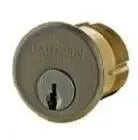Baldwin Mortise Cylinder for Pocket Door Entry Set in .75" finish