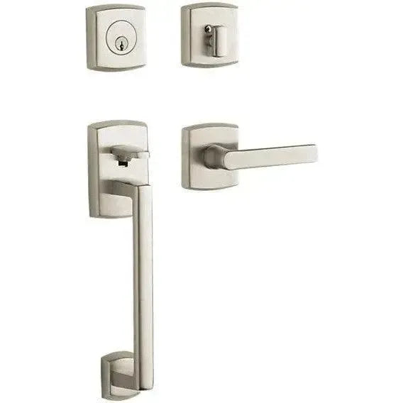 Baldwin EstateBaldwin Soho Sectional Single Cylinder Handleset with Interior 5485V Lever in