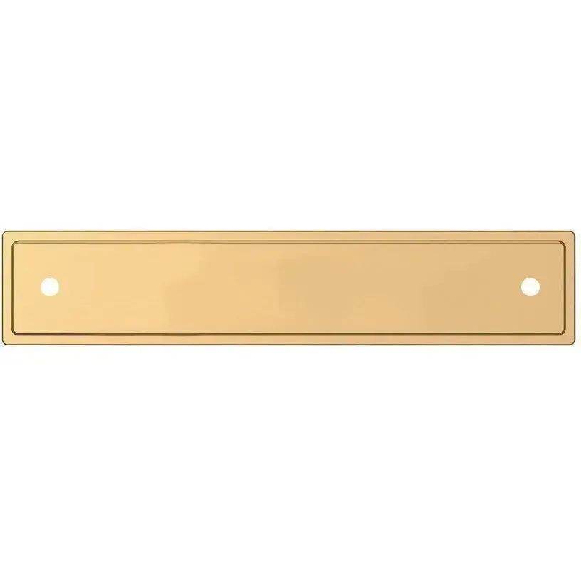 Baldwin Transitional Back Plate in Lifetime Polished Brass finish
