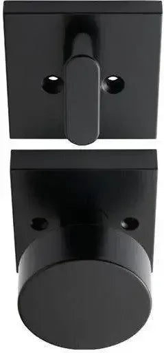Better Home Products Belvedere Handleset Trim Knob - Exterior Handleset Sold Separately in Matte Black finish