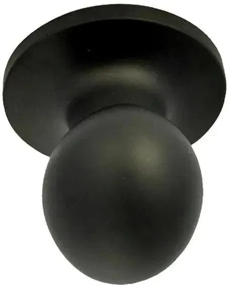 Better Home Products Miraloma Park Egg Knob in Matte Black finish