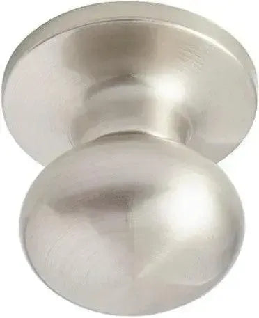 Better Home Products Noe Valley Mushroom Passage Knob in Satin Nickel finish