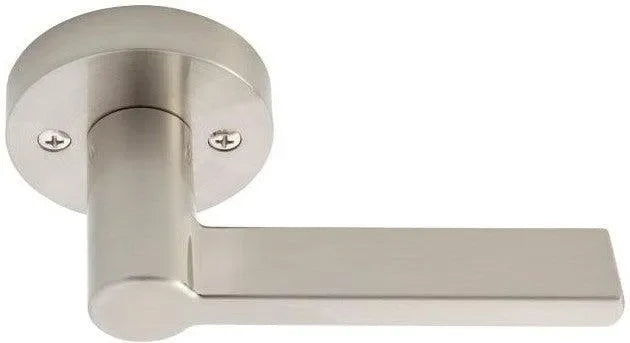 The Better Home Products Rockaway Beach Handleset Trim Lever in Satin Nickel finish