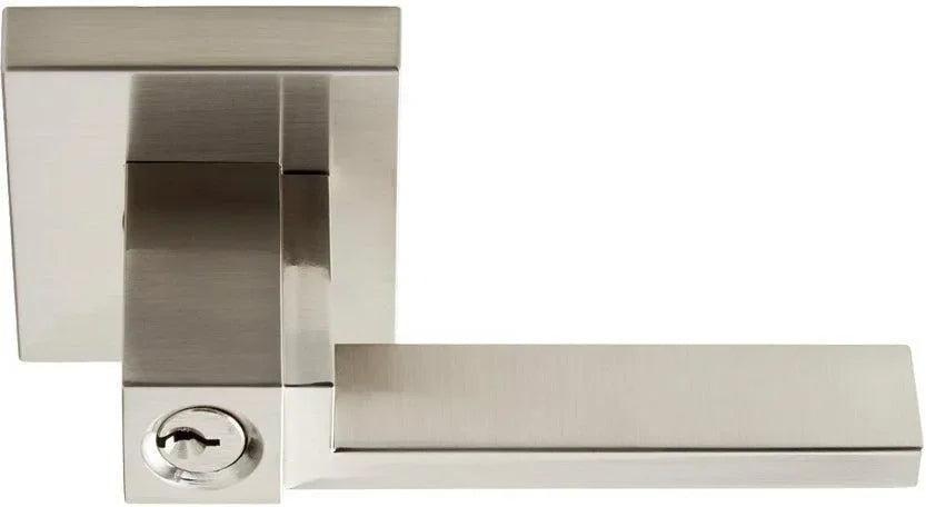Better Home Products San Francisco Entry Lever - Right Handed in Satin Nickel finish
