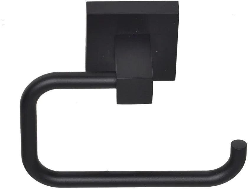 Better Home Products San Francisco Euro Paper Holder in Black finish