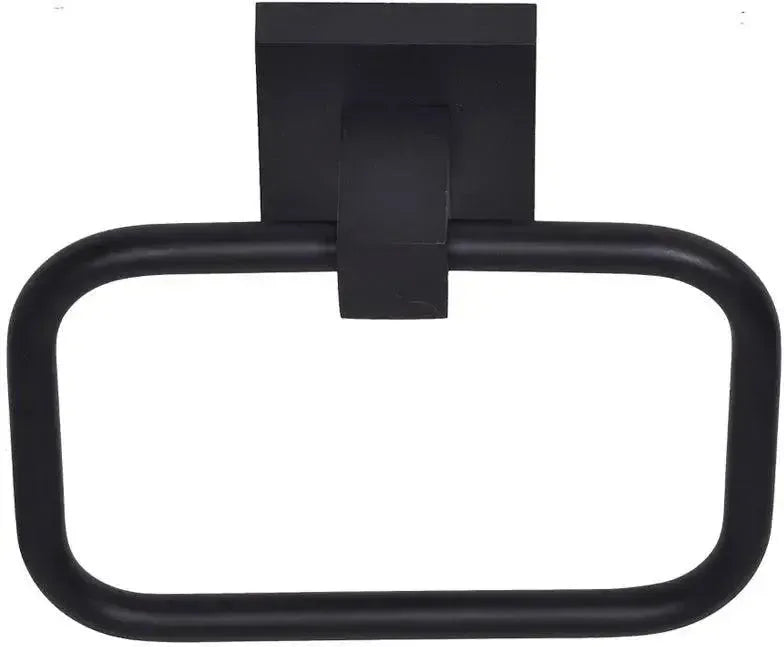 Better Home Products San Francisco Towel Ring in Black finish