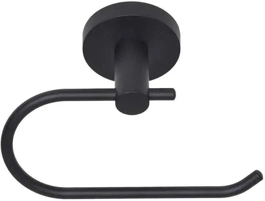 Better Home Products Skyline Euro Paper Holder in Black finish