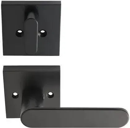 Better Home Products Southlake Handleset Trim Lever - Exterior Handleset Sold Separately in Matte Black finish