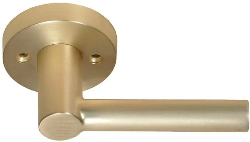 Better Home Products Stinson Beach Handleset Trim Lever in Satin Brass finish