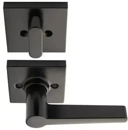 Better Home Products Treasure Island Handleset Trim Lever - Exterior Handleset Sold Separately in Matte Black finish