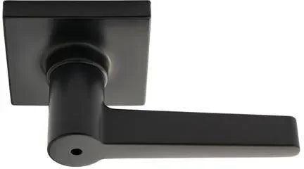Better Home Products Treasure Island Privacy Lever in Matte Black finish
