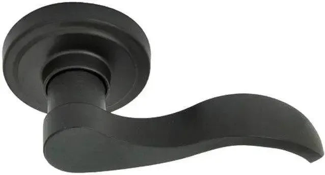 Better Home Products Twin Peaks Lever in Black finish