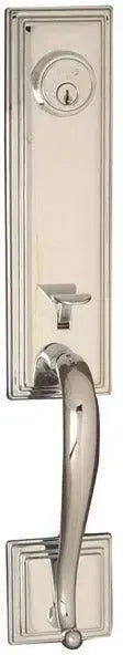 Better Home Products Union Square Handleset with Ball Knob Interior Chrome