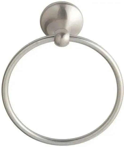 Better Home Products Waterfront Towel Ring Satin Nickel