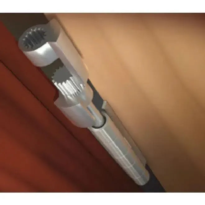 Commercial Doorsaver II Hinge Pin Door Stop in Satin Nickel finish