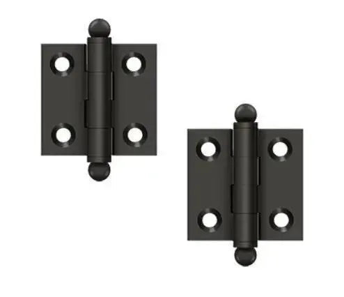 DeltanaDeltana 1 1/2" x 1 1/2" Hinge with Ball Tips (Pair) in
