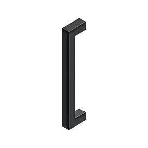 Deltana 12" CTC Contemporary Pull, Single Side in Paint Black finish