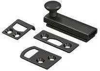 Deltana 2" Heavy Duty Concealed Screw Surface Bolt in Oil Rubbed Bronze finish