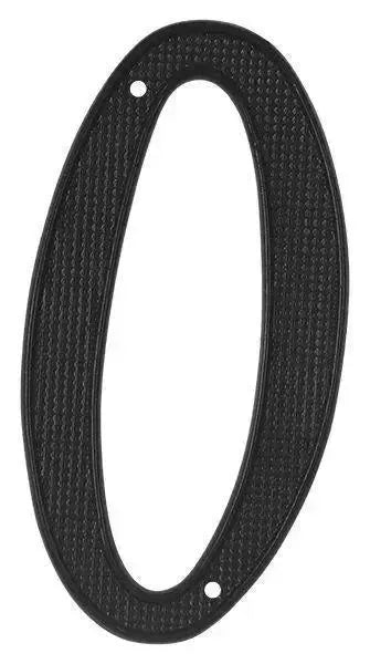 DeltanaDeltana 4" House Number, Zinc Die-Cast, No. 0 in