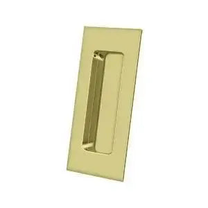 DeltanaDeltana 4" Rectangular Flush Pull in