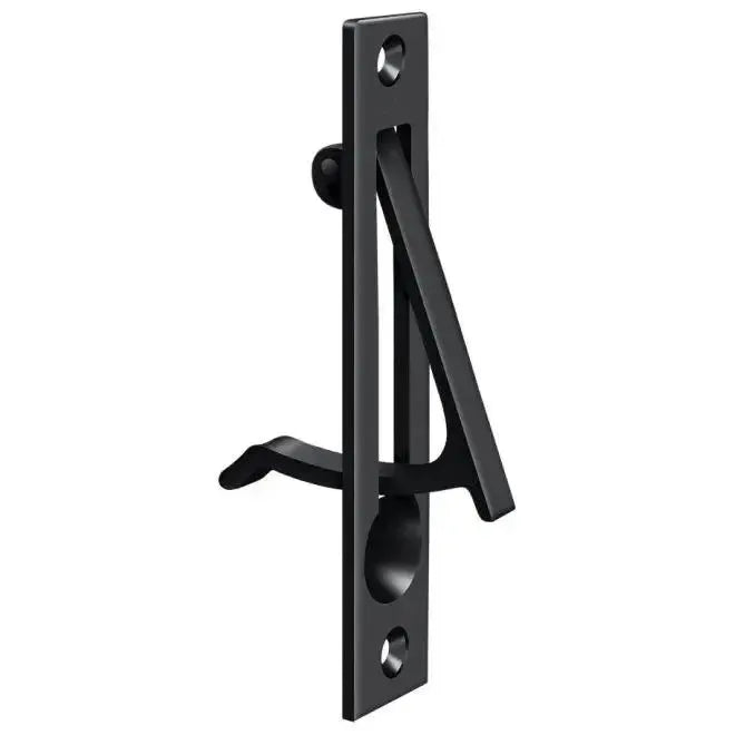 Deltana 4" Sliding Pocket Door Edge Pull Paint Black