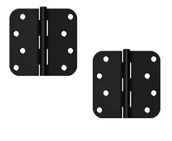 DeltanaDeltana 4" x 4" x 5/8" Radius Hinge, Residential in