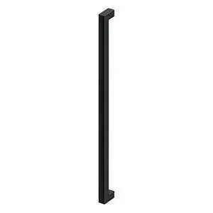 Deltana 42" CTC Extra Large Contemporary Pull, Single Side in Paint Black finish