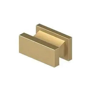 Deltana Anvil Contemporary Knob in Brushed Brass finish