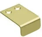Deltana Drawer, Cabinet, & Mirror Pull Polished Brass
