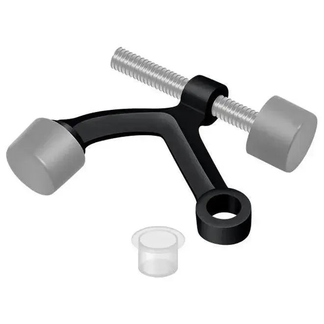 Deltana Hinge Pin Door Stop Paint Black