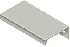 Deltana Modern Cabinet Angle Pull in Brushed Nickel finish