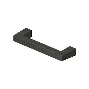 Deltana Modern Square Bar Pull in Oil Rubbed Bronze finish