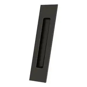 DeltanaDeltana Rectangular Flush Pull, 10" x 2 1/4" x 1/2" in