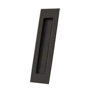 Deltana Rectangular Flush Pull 7" x 1 7/8" x 3/8" Oil Rubbed Bronze