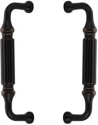 Emtek Back to Back 8" Knoxville Door Pull in Oil Rubbed Bronze finish