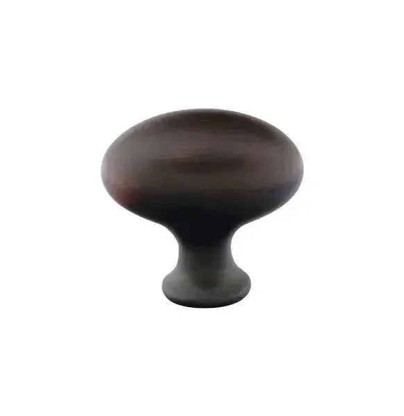 Emtek Brass Cabinet Egg Knob in Oil Rubbed Bronze finish