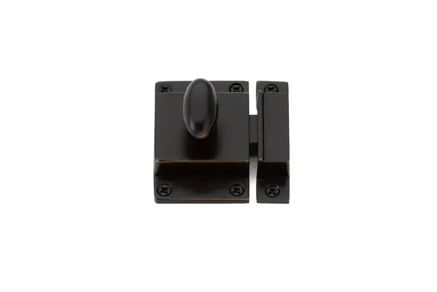 Emtek Cabinet Latch in Oil Rubbed Bronze finish