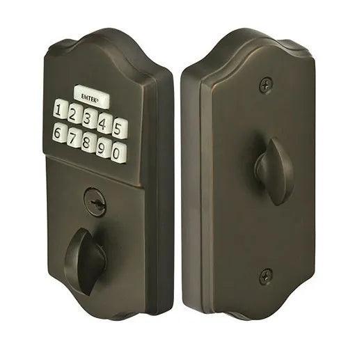 EmtekEmtek Classic Electronic Keypad Deadbolt in Oil Rubbed Bronze