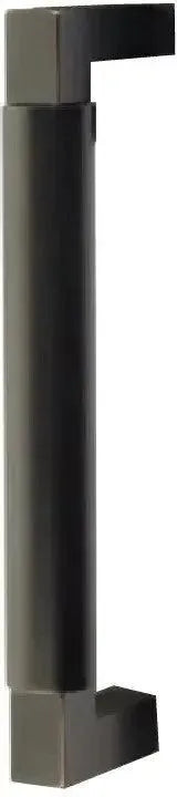 Emtek Concealed Surface Mount Hercules Smooth Door Pull, 8" Center to Center in Oil Rubbed Bronze finish