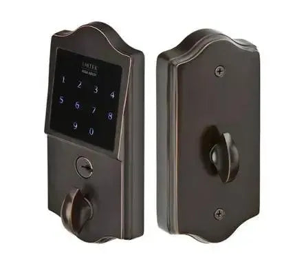 Emtek EMTouch Classic Electronic Touchscreen Keypad Deadbolt in Oil Rubbed Bronze finish