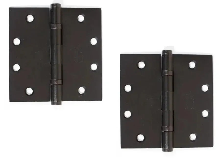 EmtekEmtek Heavy Duty Solid Brass Ball Bearing Hinge, 4.5" x 4.5" with Square Corners in