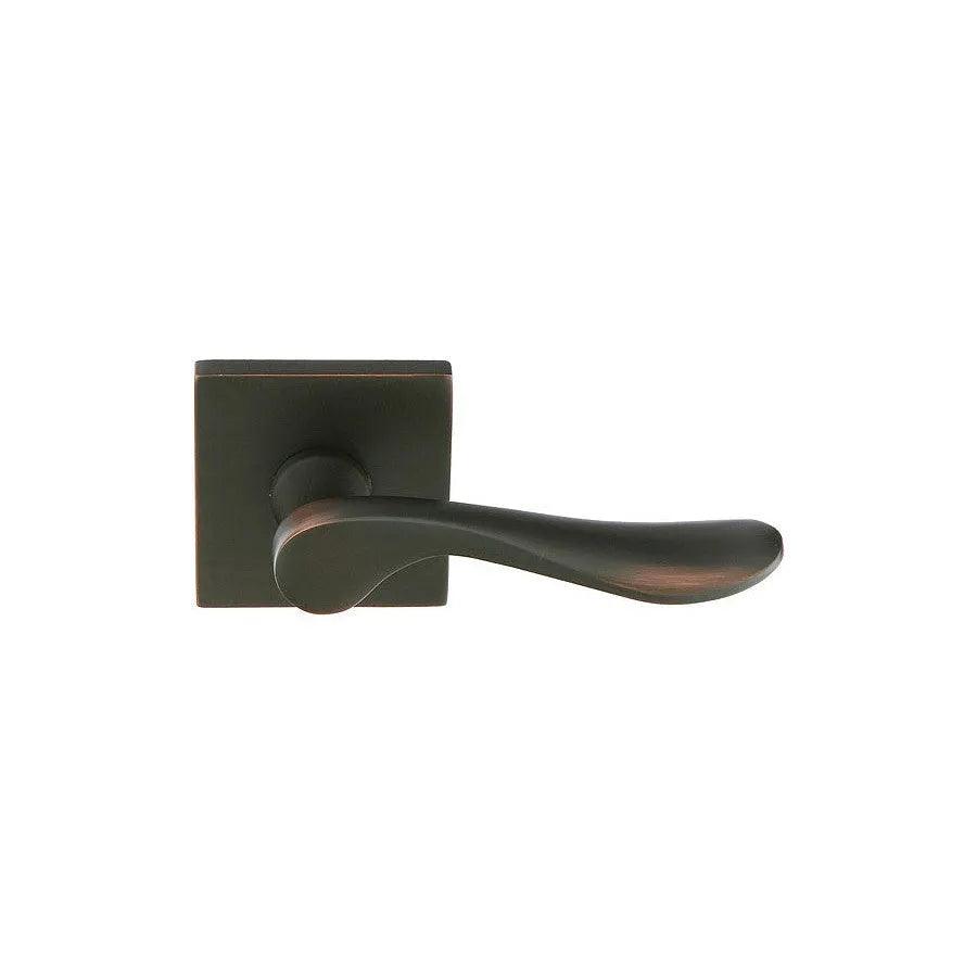 Emtek Luzern Lever With Square Rosette Oil Rubbed Bronze