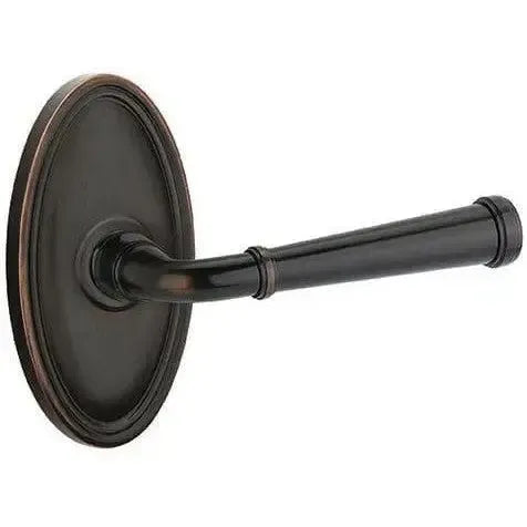 Emtek Merrimack Lever With Oval Rosette Oil Rubbed Bronze